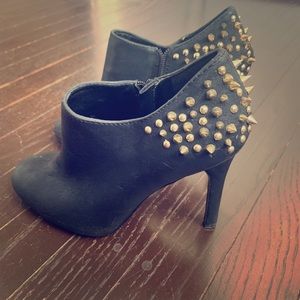 Gold-studded Jessica Simpson Booties
